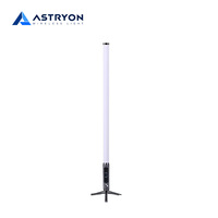 Lampu Pixel Tube LED DMX Nirkabel Bertenaga Baterai 360 Derajat RGB 5-in-1 untuk Sewa Acara Pernikahan