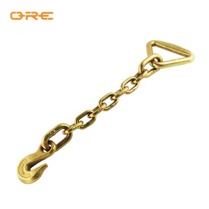 5/16 "lớp 80 nhiệm vụ nặng nề J móc nhúng nóng thép mạ kẽm liên kết giao thông vận tải Tow Truck chất kết dính Tow <span class=keywords><strong>Chain</strong></span> với đôi J móc - Product Image 6