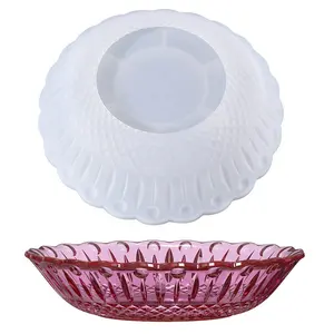 DIY Crystal Epoxy Resin Mold Petal Small Dish Silicone Mold Decorative  Plate for DIY resin