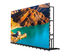 Panel LED de pie para eventos, gabinete de hierro, pantalla LED P3.91 de 500x1000 mm HD, animación de pared LED para tiendas minoristas - Product Image 5