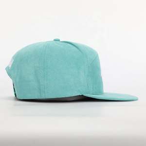 หมวกแก๊ปปีกแบน Gorras 7หนังกลับ OEM หมวกแก๊ปปรับได้สำหรับเล่นกอล์ฟ - Product Image 4