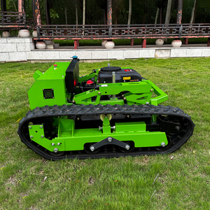 Tondeuse à gazon tout-terrain à moteur essence, respectueuse <span class=keywords><strong>de</strong></span> l'environnement, approuvée CE EPA, avec chenilles en caoutchouc agricoles et télécommande - Product Image 2