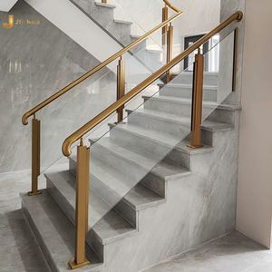 Barandilla de Escalera Moderna y Duradera de Acero Inoxidable Cepillado EX1038 para Decoración de Interiores y Proyectos de Ingeniería Comercial - Product Image 6