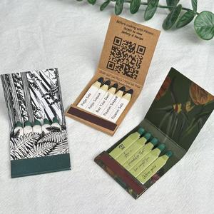 Bâtons de papier personnalisés support en vrac livres <span class=keywords><strong>d</strong></span>'<span class=keywords><strong>allumettes</strong></span> imprimés personnaliser publicité hôtel promotion matchbook - Product Image 2