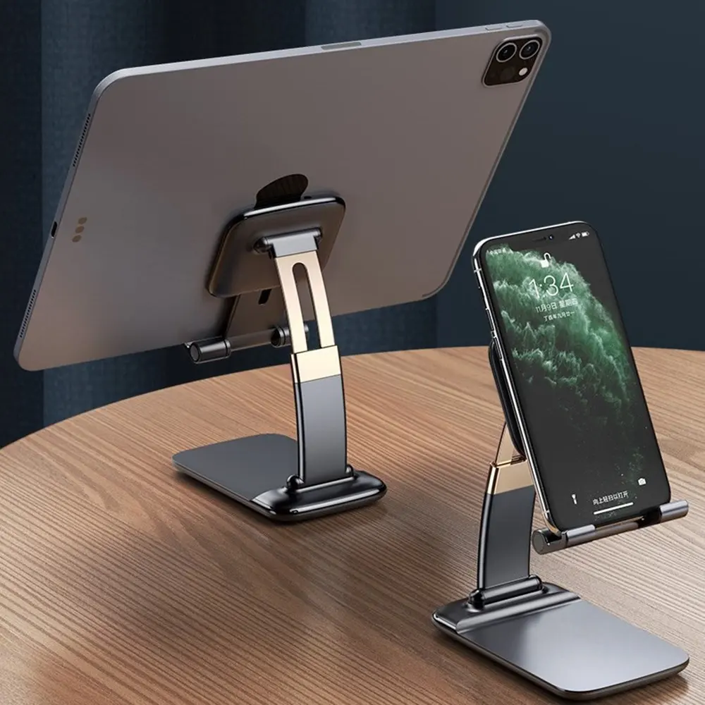 Cell Phones Accessories Adjustable Foldable Desk Phone Holder Stand For Smartphones And Tablets