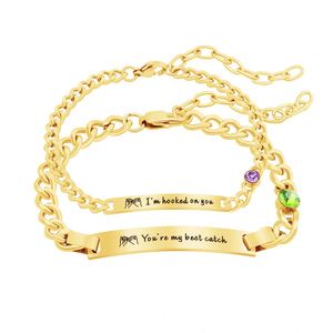 Bracelets perlés tendance, prix multi-niveaux professionnels transfrontaliers, revêtement PVD en acier usiné avec précision, épaisseur - Product Image 1