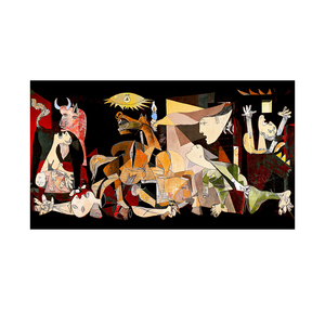 Picasso Famous Ink Portrait Reproductions Canvas Art Poster Abstract Modernism Wall Picture Home Decor 60x90cm - Product Image 1