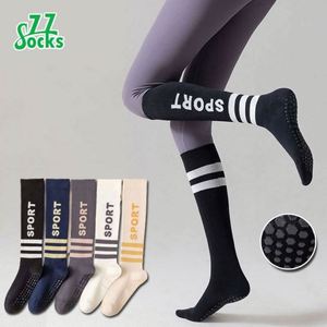 Chaussettes <span class=keywords><strong>de</strong></span> compression professionnelles en silicone antidérapantes pour femmes, chaussettes <span class=keywords><strong>de</strong></span> danse, <span class=keywords><strong>de</strong></span> sport, en coton respirant, pour le fitness, le yoga, le pilates - Product Image 1