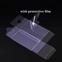 Maßgefertigte Recycelbare Transparente Vinyl-Kristall-PVC-PET-Verpackungsbox Klare Plastik-PVC-Display-Seifenverpackung Faltbare Boxen UV