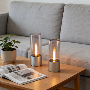 <span class=keywords><strong>2026</strong></span> Neue Solarbetriebene Tisch-LED-Flammenlaterne: Dekorative Flammenlampe für Innen und Außen mit Realistischem Flackereffekt - Product Image 2