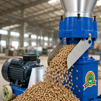 Machine à granulés d'aliments pour animaux de 260-320 kg/h, équipement de traitement des aliments pour bétail, machine de fabrication de granulés, adaptée aux ranchs