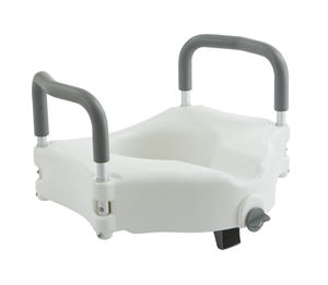 Silla de Baño Elevadora para Personas Mayores, Asiento de Seguridad para Inodoro, Asiento Elevador de Aluminio con Manija de Palanca, ¡Gran Venta! - Product Image 1