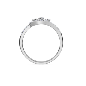 Bague en diamant de taille marquise cultivé en laboratoire élégante pour femmes, conçue pour capturer la pure brillance avec un style luxueux et intemporel - Product Image 3