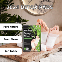 Patchs pour les pieds, essence d'herbes traditionnelles, détoxifier et éliminer l'humidité, patch pour les pieds deux-en-un, CE
