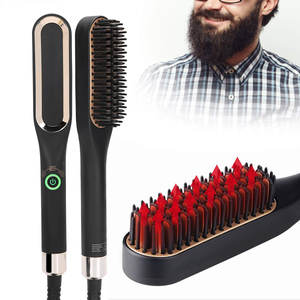 Cepillo Eléctrico Calentador para Alisar el Cabello, Cepillo Multifuncional para Alisar el Cabello, Rizador de Barba, Peine de Cerámica para Alisar el Cabello - Product Image 6