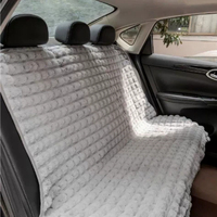 Coussin de voiture pour animaux de compagnie de haute qualité, respirant, texturé 3D, chaud et isolant, plusieurs couleurs disponibles pour les animaux de compagnie de petite et moyenne taille, pour les voyages en voiture