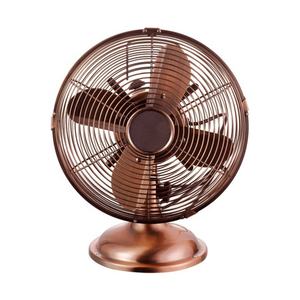 3 tipo 30w 10 pulgadas de <span class=keywords><strong>hojas</strong></span> de <span class=keywords><strong>malla</strong></span> de <span class=keywords><strong>sombra</strong></span> ajustable de metal eléctrico de mesa vintage ventilador de refrigeración - Product Image 1