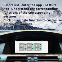 Radio para Auto Interactiva con Gestos Android de 8.8 Pulgadas, con Navegación GPS y Carplay, Compatible con BMW Serie 3, 4, 5, 6, 7, X3, X4, X5, X6, 2003-2017