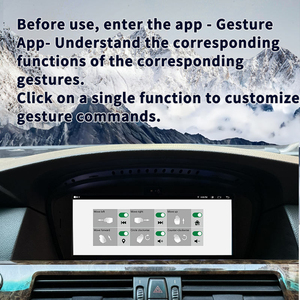 Autoradio interactif Android 8,8 pouces avec navigation GPS et Carplay pour <span class=keywords><strong>BMW</strong></span> Série 3, <span class=keywords><strong>4</strong></span>, 5, 6, 7, X3, X4, <span class=keywords><strong>X5</strong></span>, X6 (2003-2017) - Product Image 3