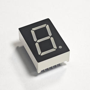 Pantalla LED de 7 Segmentos de 0.8 Pulgadas, 1 Dígito, Luz Roja, Alto Brillo, Lectura Clara, Dispositivo Electrónico Compacto, Contador de un Solo Dígito - Product Image 5