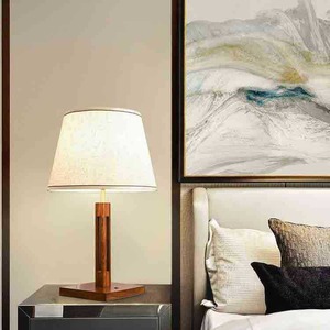 Chinese Style Table Wabi-Sabi Retro Creative Design Dimmable <b>Solid</b> <b>Wood</b> for Bedroom Bedside Living Room Study <b>Desk</b>-New Arrival - Product Image 4