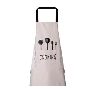 Wholesale Custom Logo Waterproof Dishwasher <b>Apron</b> Polyester Organic Cotton Canvas Cleaning Cooking <b>Chef</b> <b>Aprons</b> Kitchen - Product Image 2