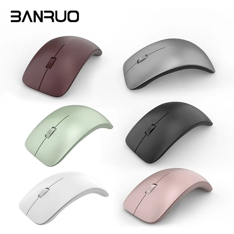 Hot Selling Wireless Bluetooth Mouse OEM ODM Custom Made Ergonomic Super Slim Teclado 3 Button 3d Mouse Bluetooth Wireless Mouse