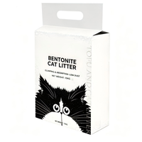 Litière pour chat PhoenHorse OEM ODM, fabrication sur mesure, marque privée, naturelle, sans poussière, agglomérante, non toxique, en paille de blé
