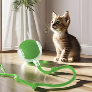 Jouet de balle de chat USB Jouet drôle et durable pour animaux de compagnie pour chiens et chats Petite balle en silicone pour jouer - Product Image 4