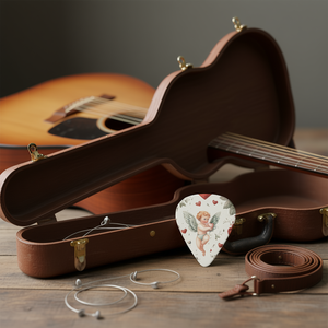 Púas de Guitarra Personalizadas con Imagen, 6 Piezas de Plástico Sin Recubrimiento para Guitarra Eléctrica, Instrumentos de Cuerda - Product Image 2