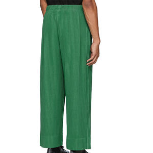 <span class=keywords><strong>Pantaloni</strong></span> da <span class=keywords><strong>uomo</strong></span> inverno Mid Rise alla moda verde rilassati <span class=keywords><strong>pantaloni</strong></span> pieghettati - Product Image 3