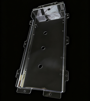 Services de traitement de forage de formage sous vide de cintrage de coupe personnalisée pour feuilles de plastique PC transparentes (taille et épaisseur personnalisées)