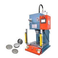 JUILLET Poinçonnage Machine de Presse Toute Vente 5 Tonnes Hydraulique Presse Deux Main Poussoir De Sécurité Boutons Personnalisable 0.4-0.7MPA JLYCZ-5T 220V