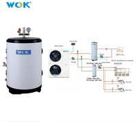 Prix de gros 60L100L150L 260L chauffe-eau en acier inoxydable SUS304 bouteille d'eau à pression et chaudière pour le chauffage