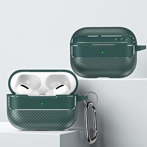 Funda protectora de fibra de carbono de alta calidad para <span class=keywords><strong>Airpods</strong></span> Pro <span class=keywords><strong>3</strong></span>, funda protectora de fibra de carbono TPU a prueba de golpes para Airpods4 - Product Image 3