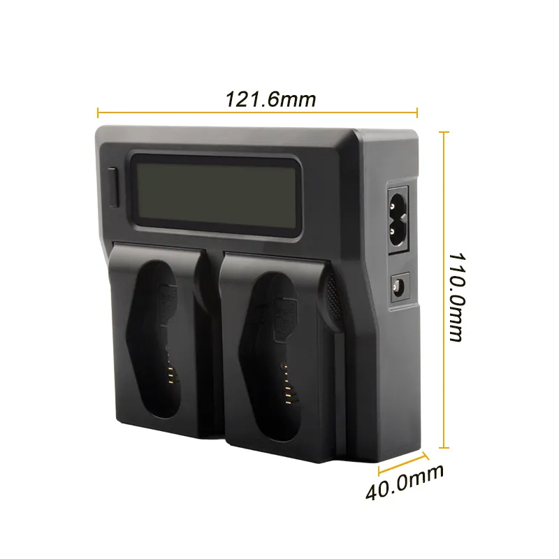 Nikon D4 D4S D5 D6 कैमरा के लिए रिंगटीम EN-EL18 ENEL18 EN-EL18a ENEL18a LCD रैपिड डुअल चार्जर