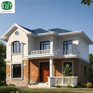 Casa Prefabricada Moderna Personalizada, Villa de Acero Galvanizado de Calibre Ligero, Casa de Campo, <span class=keywords><strong>Edificio</strong></span> de Apartamentos - Product Image 4