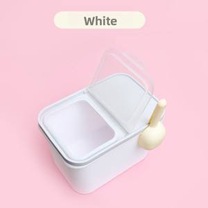 Seau <span class=keywords><strong>de</strong></span> stockage <span class=keywords><strong>de</strong></span> graines universel <span class=keywords><strong>pour</strong></span> animaux <span class=keywords><strong>de</strong></span> compagnie, 10 kg, rectangulaire, étanche, grande capacité, avec cuillère, <span class=keywords><strong>pour</strong></span> chats et chiens, vente en gros - Product Image 2