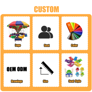 Trò chơi trẻ em tại hội chợ: Máy bay điện, đu quay điện, trò chơi công viên giải trí, thiết bị giải trí ngoài trời cỡ lớn - Product Image 5