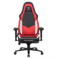 Chaise de jeu ergonomique pivotante en cuir et velours de luxe moderne, personnalisable en gros, pour bureau à domicile et adultes