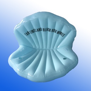 Özel su parkı oyun eğlence yatak yaratıcı tasarım PVC şişme tekne yüzer satır - Product Image 3