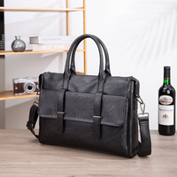 Nouveau Sac Bandoulière Homme en PU Imperméable Grande Capacité pour Ordinateur Portable – Idéal pour le Travail et les Déplacements