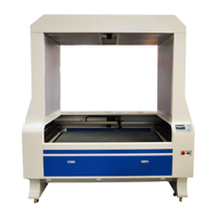 9060 60W 80w 100w CCD CO2 découpe de tissu/découpe d'impression de tissu/machine de découpe laser de cuir