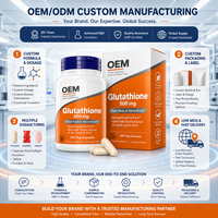 Capsules de Glutathion et Chardon-Marie 500mg – Marque Privée OEM – Capsules Végétales Personnalisées – Complément Alimentaire