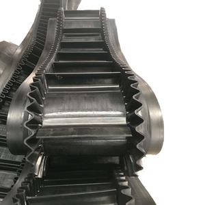 Large Side Rubber <strong>Angle</strong> Belts Heavy Rubber Sidewall <strong>Conveyor</strong> Belt - Product Image 3
