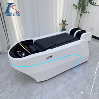 Lit de Lavage Capillaire de Massage Électrique Intégral 3D/4D avec Chauffage pour Tête et Corps