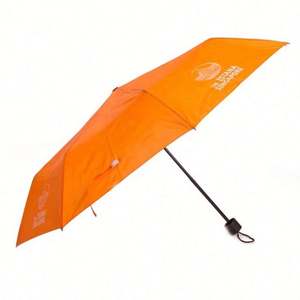 High Quality Promotional Umbrella with logo Sun Uv Polyester Nylon Automatic Advertising Portable 3 <b>Fold</b> Umbrellas for the Rain - Product Image 2