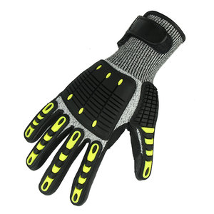 Guantes antideslizantes anticorte de alta calidad, trabajo de seguridad, mecánico Industrial, guantes resistentes a impactos Tpr personalizados - Product Image 5