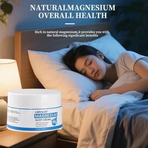 Crema Hidratante de Lavanda para la Noche y Mascarilla Nocturna para una Piel Radiante y Profundamente Nutrida, con Etiqueta Privada Visible - Product Image 1