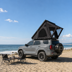Tenda da Tetto Rigida Antivento Impermeabile 4 Stagioni per Campeggio Esterno Montaggio Rapido per Spiaggia e <span class=keywords><strong>Montagna</strong></span> - Product Image 1